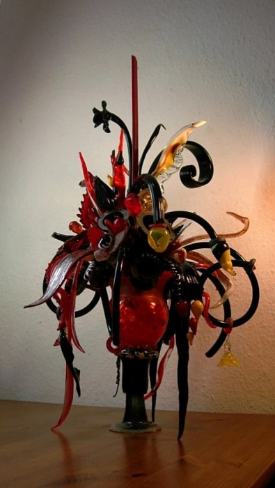 sculpture verres de murano 2015